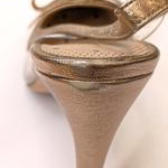 RED VALENTINO Leather Slingback Heels - Picture 6 of 6